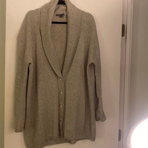 Vince Wool and Cashmere Shawl Collar Cardigan